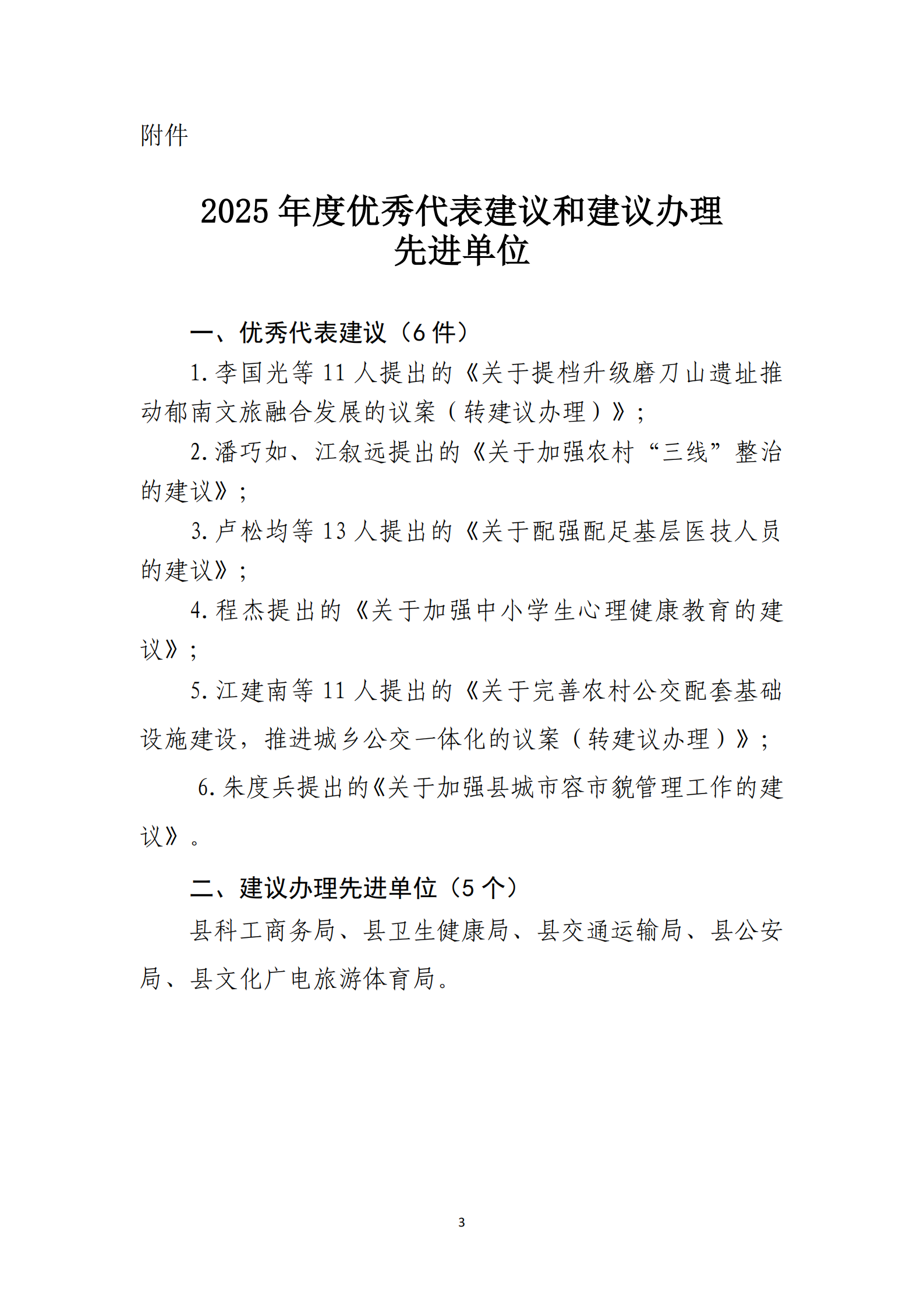 提取自郁南縣人大常委會(huì)關(guān)于表彰2025年度優(yōu)秀代表建議和建議辦理先進(jìn)單位的決定(通過) _3.png